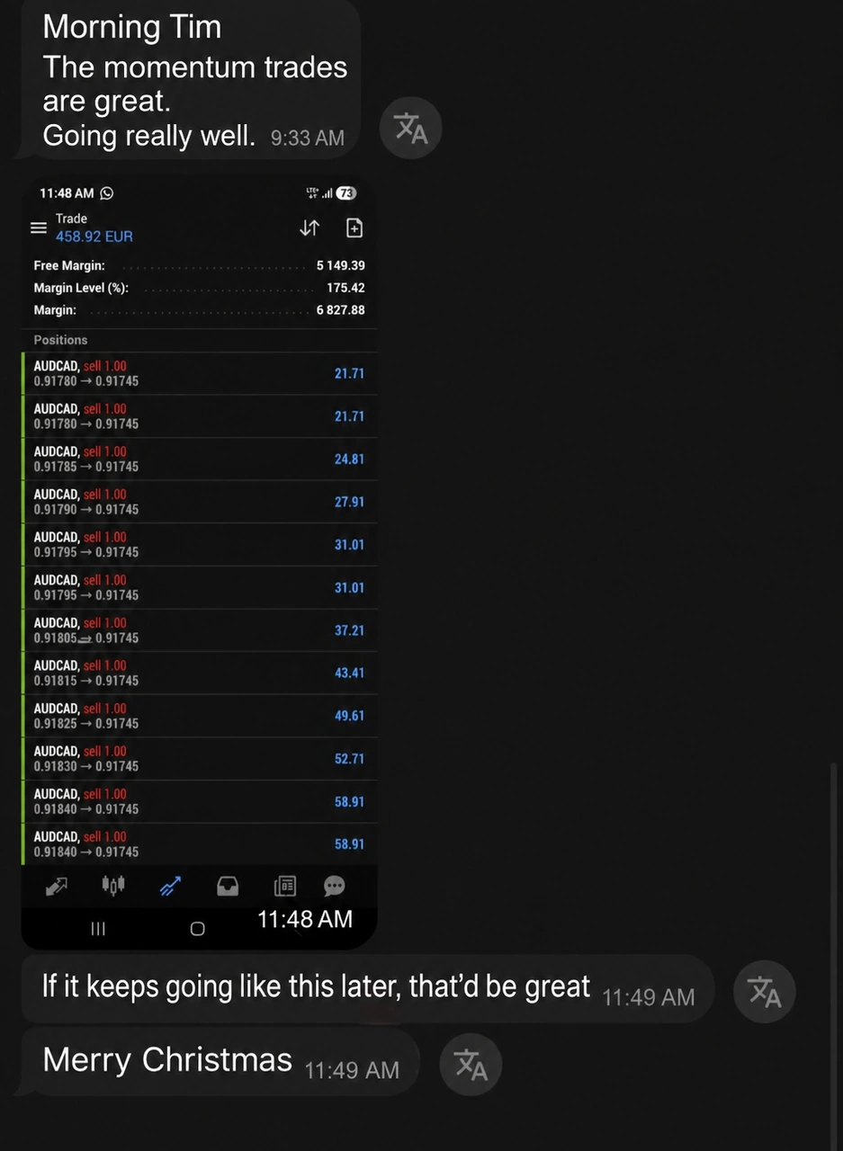 Christmas trading