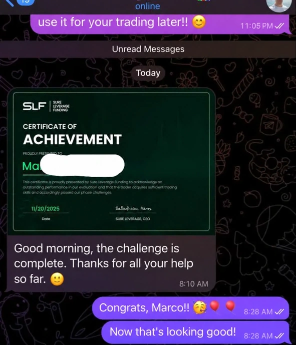 Certificate of Achievement